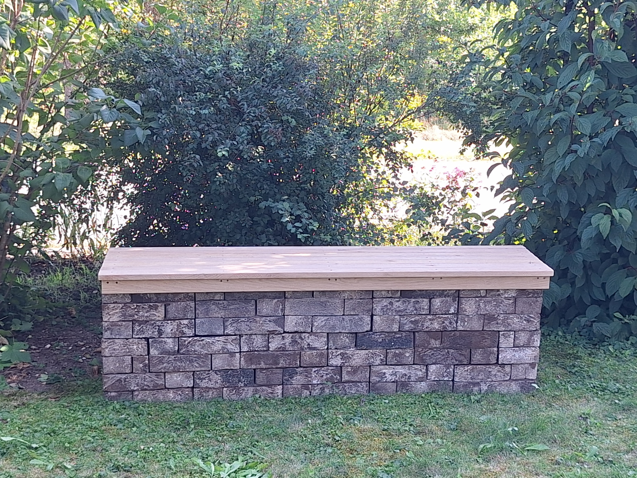 Gartenbank Bausatz 1